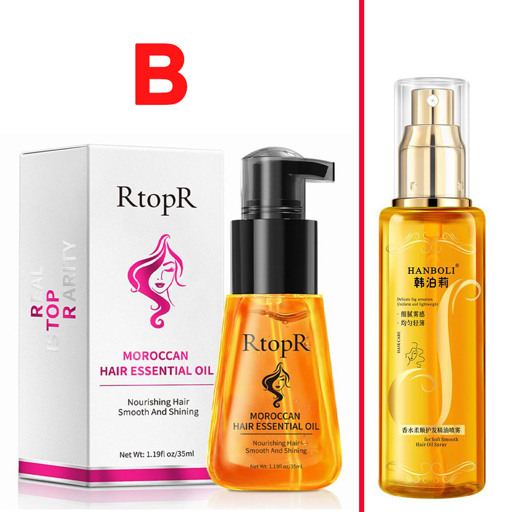Hair Care Oil Serum - Hair Oil Spray Fragrance Hair Mask