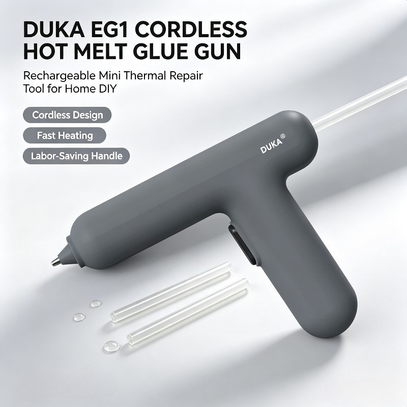 Glue Gun Hair - DUKA EG1 Electric Hot Melt Glue