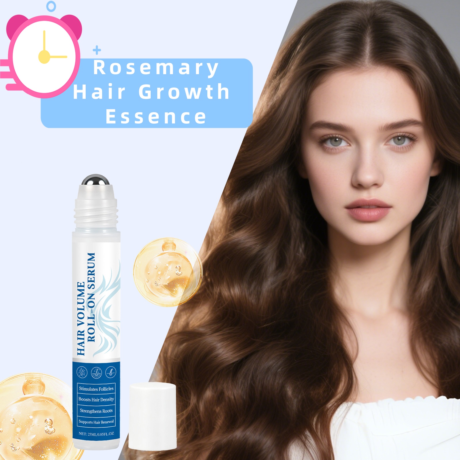 Hair Care Oil Serum - Rosemary Hair Growth Baller Essence Oil