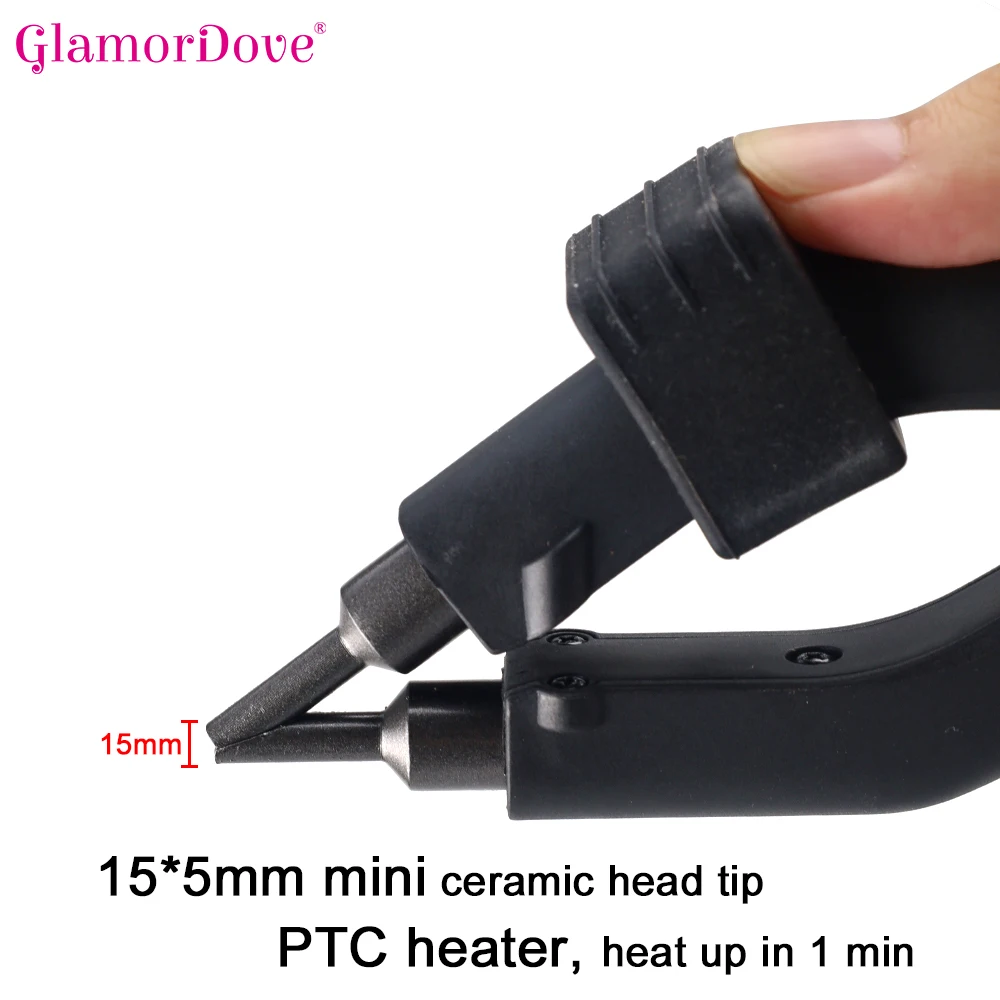 Hair Extension Heating Iron Ha - Glue Gun Hair review and price