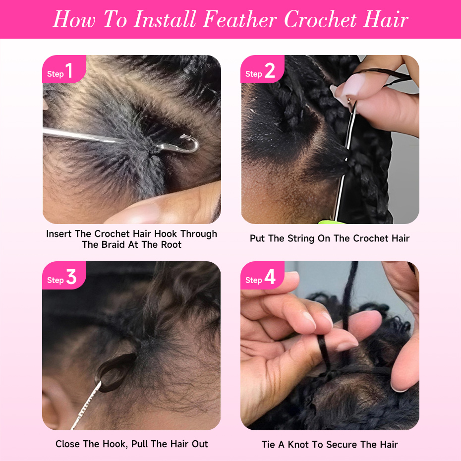 Deep Wave Feather Crochet Huma - Hair Care For Wavy Hair review and price