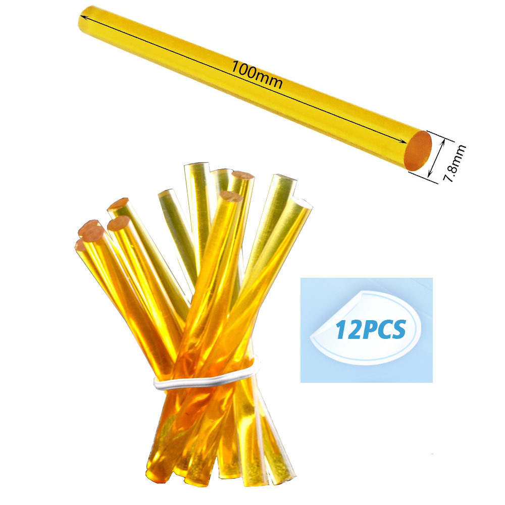 12pcs/lot 0.7*10 cm Hot Melt G - Glue Gun Hair review and price