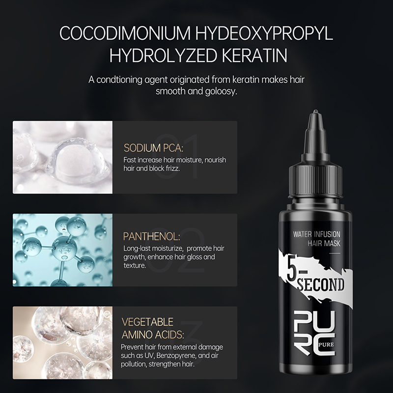 PURC Hair Treatment 5 Seconds  - Hair Care Dupes review and price