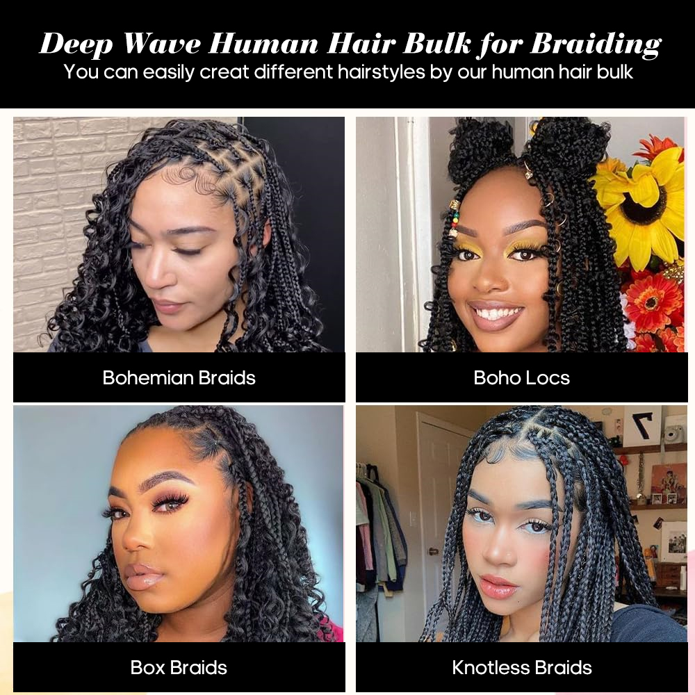 Human Braiding Hair for Boho B - Hair Care For Wavy Hair review and price