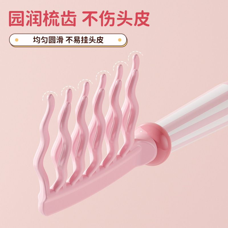 Double Row Wavy Tooth Hair Sty - Hair Care For Wavy Hair review and price