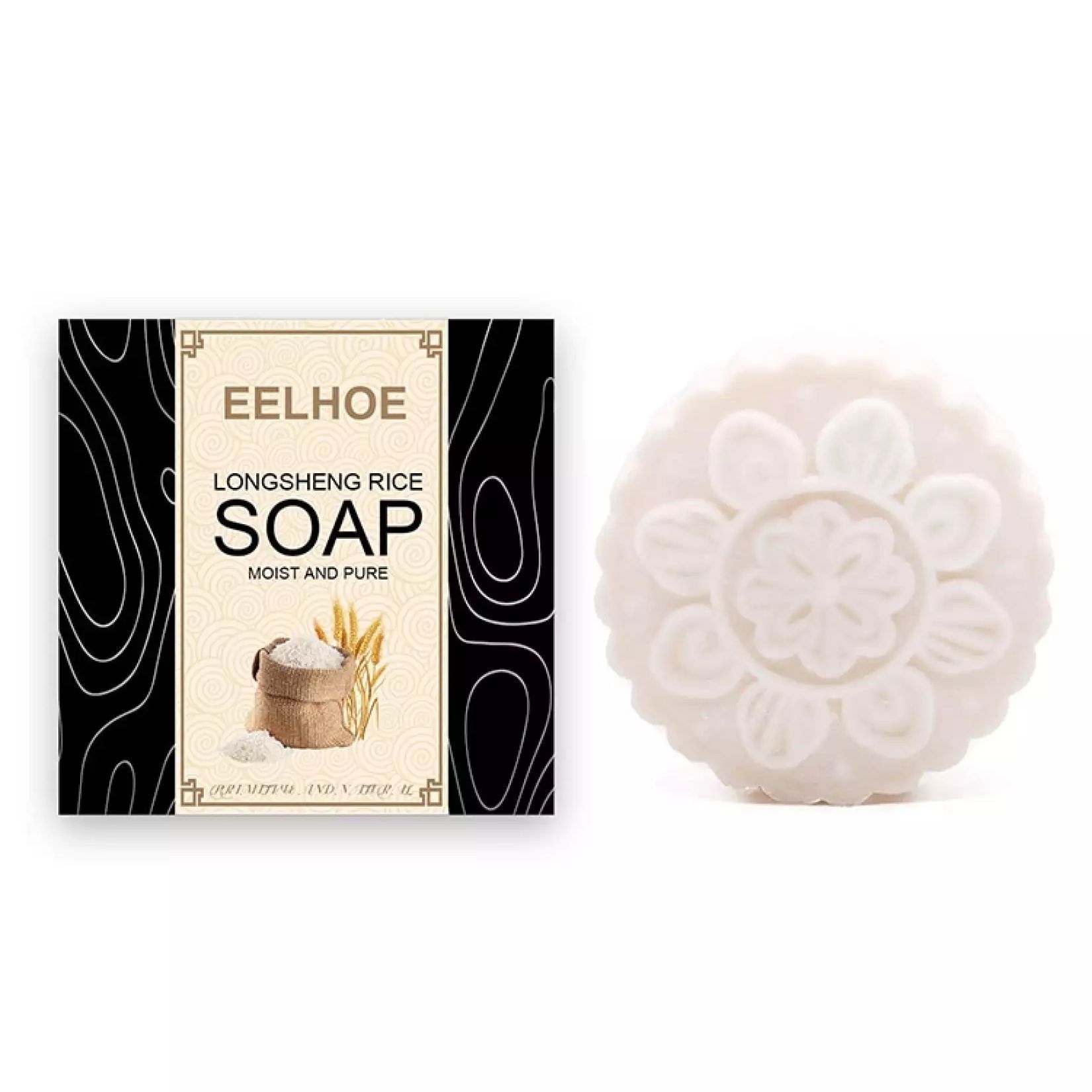 EELHOE Rice Soap Shampoo Handc - Hair Care For Wavy Hair review and price