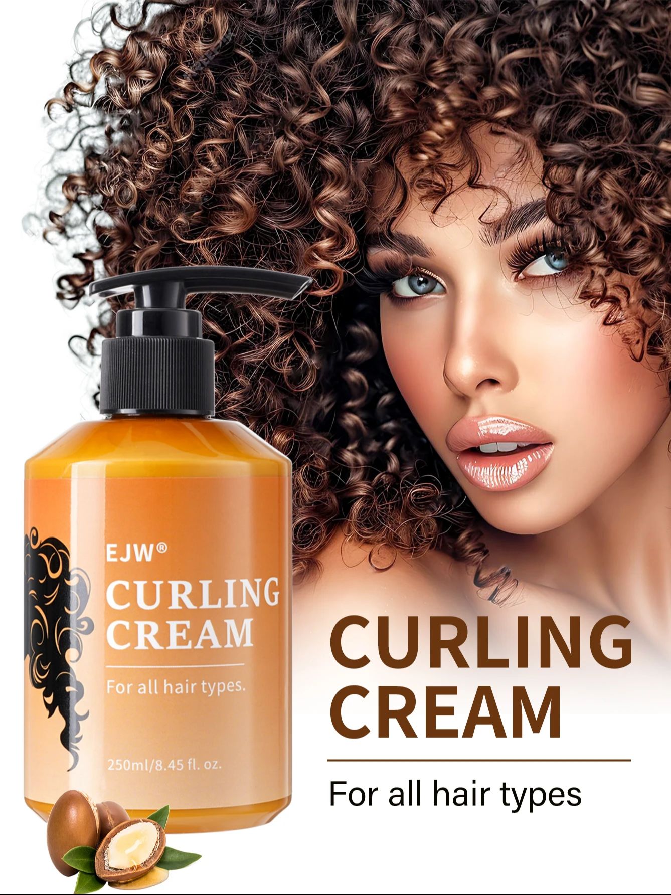 EJW Curl Defining Cream with A - Argan Oil Treatment review and price
